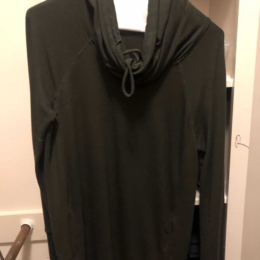 Olive green pullover from Stichfix